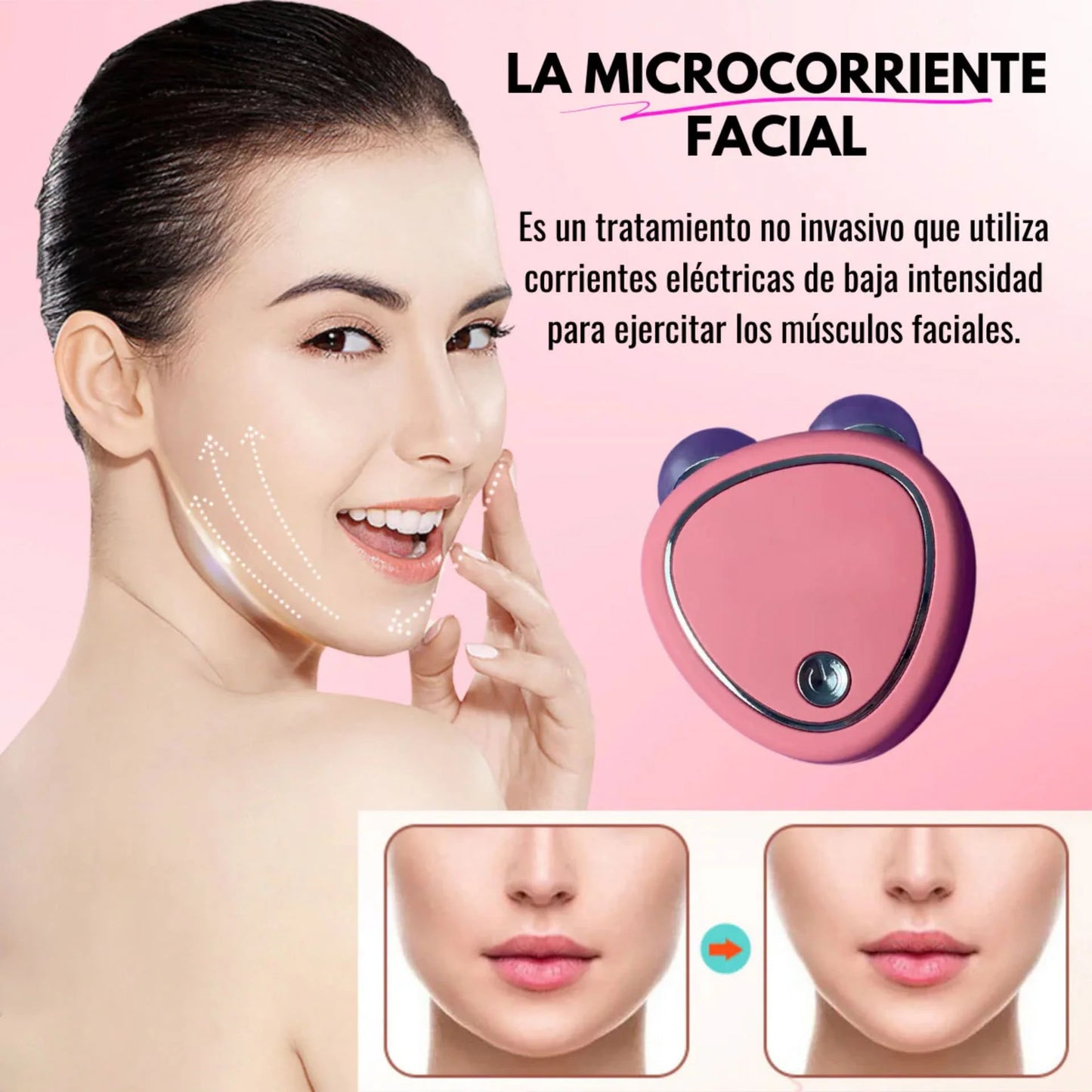 Dispositivo de lifting facial sin cirugía Luxe Skin Pro™ + Pack pestañas magnéticas