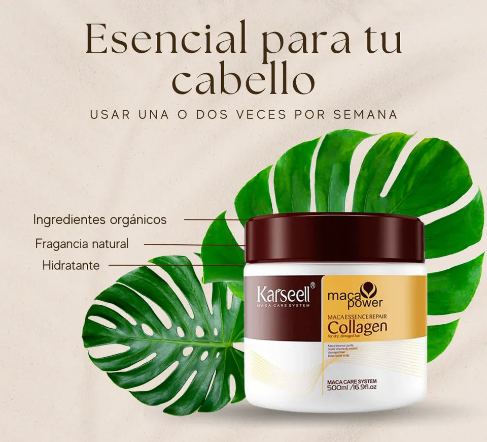 Tratamiento capilar de colágeno Karseell Maca Power ™ OFERTA 1+1 🎁 GRATIS 🎁